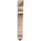 Ekena Millwork Olympic Arts & Crafts Rough Sawn Bracket, Douglas Fir, 4"W x 20"D x 32"H BKT04X20X32OLY03RDF - alternate 3